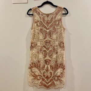 Endless Rose Blush Sequin Dress